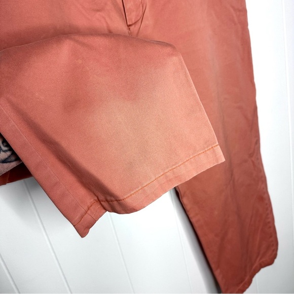Boden Mens Light Orange/Peach Chino Pants - Picture 5 of 8